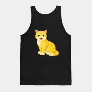 ORANGE CAT Tank Top